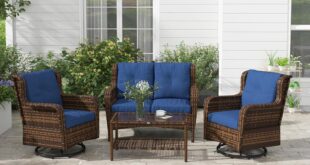 Unwinding Outdoors Exploring The Outsunny 4 Piece Patio Set