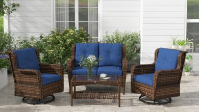 Unwinding Outdoors Exploring The Outsunny 4 Piece Patio Set