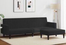 Velvet Sleeper Sectional Style Meets Smart Space Saving