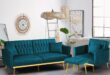 Velvet Sofa Set Ottoman Comfort And Style Explored