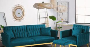 Velvet Sofa Set Ottoman Comfort And Style Explored