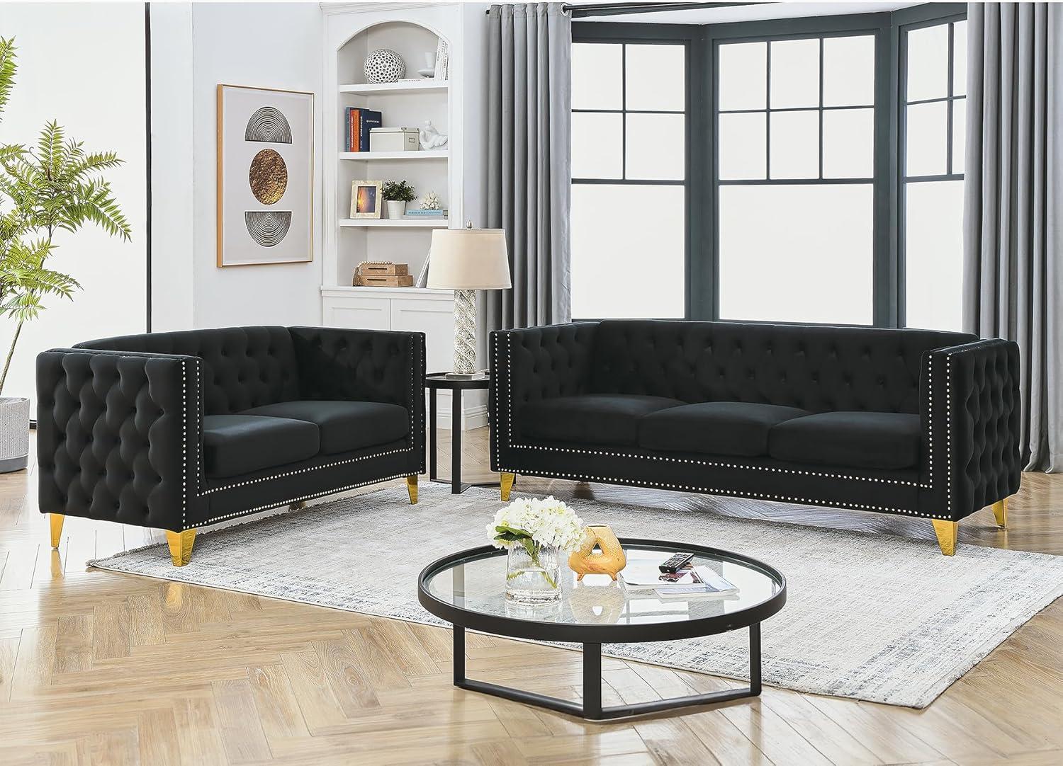 Velvet Sofa Set Review Modern Comfort Meets Stylish Elegance