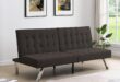 Versatile 681 Espresso Sofa Bed Stylish Comfort For Any Space