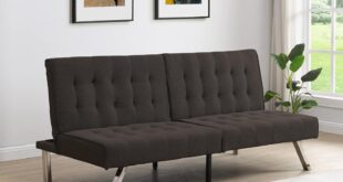 Versatile 681 Espresso Sofa Bed Stylish Comfort For Any Space