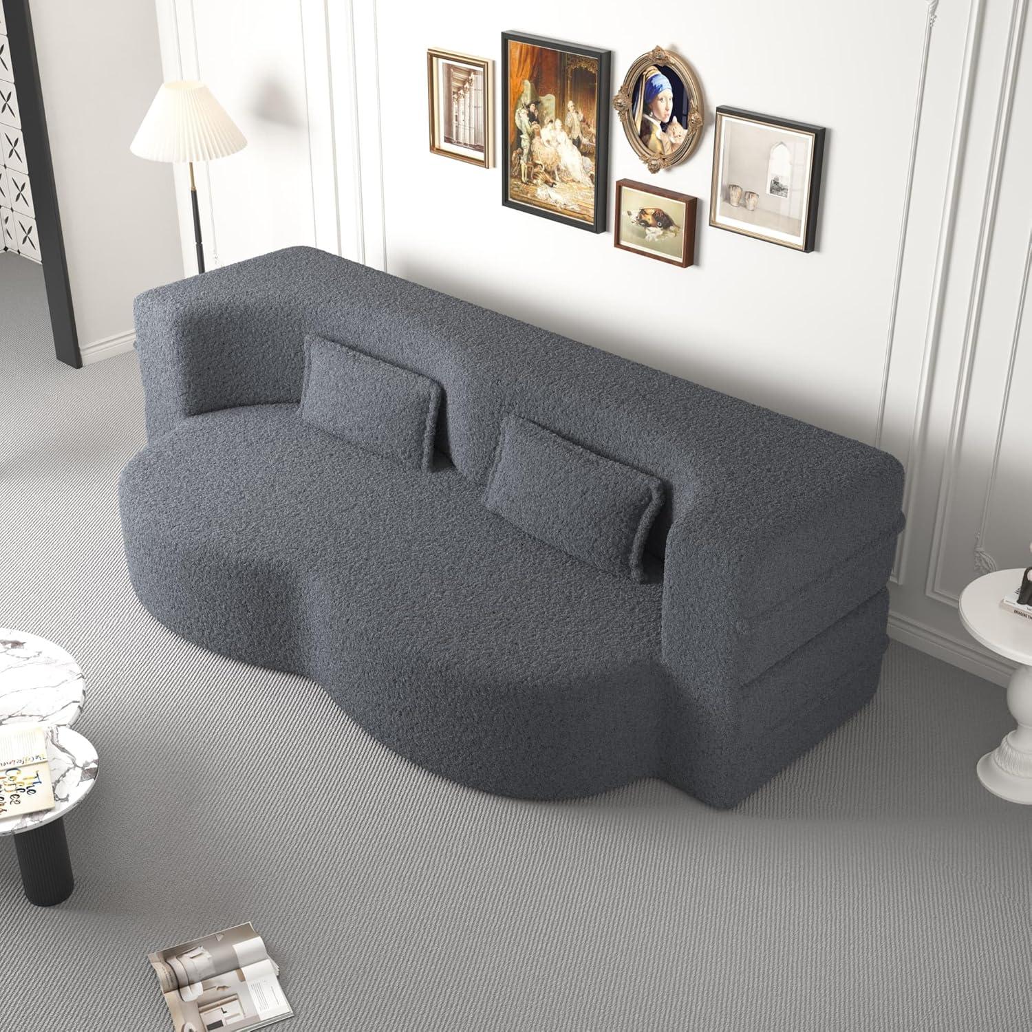 Versatile 78 Folding Sofa Bed Comfort Meets Space Saving Style