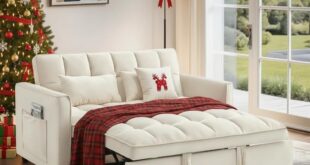 Versatile Velvet Sofa Bed Comfortable Stylish And Space Smart