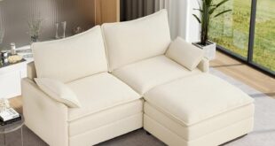 Vesgantti 74 Loveseat Cloud Couch How It Fits Your Space