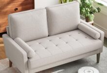 Vesgantti Loveseat Review Cozy Comfort Meets Space Saving Style