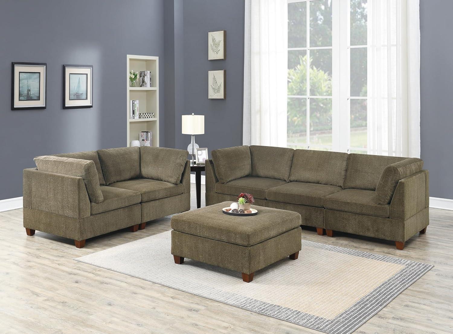 We Explore The Versatility Of Tan Chenille 6pc Set