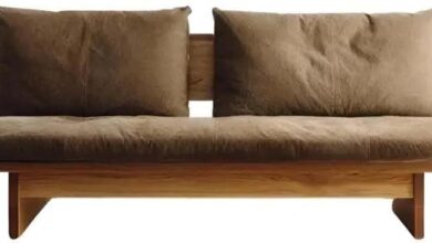 We Explore Wabi Sabi Comfort In A Solid Wood Sofa