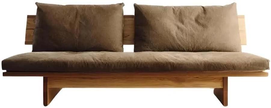 We Explore Wabi Sabi Comfort In A Solid Wood Sofa