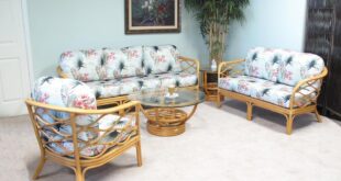 We Find Tropical Calm in Harmony Rattan Sofa Set