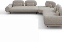 We Lounge Deep Modular Sofa With Side Table Storage
