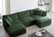 We Sink Into A Kivenjaja Chenille Cloud Sectional