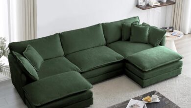 We Sink Into A Kivenjaja Chenille Cloud Sectional
