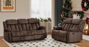 We Sink Into Ebello Plush 5 Seater Recliner