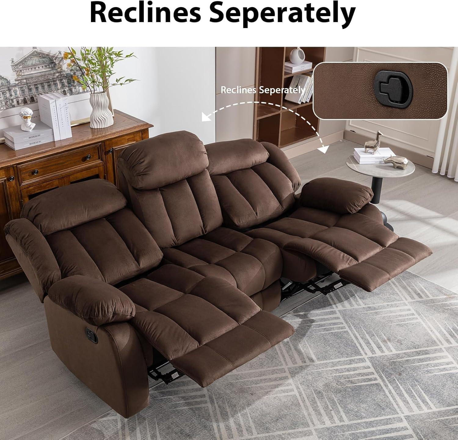 We Sink Into EBELLO's Plush 5-Seater Recliner