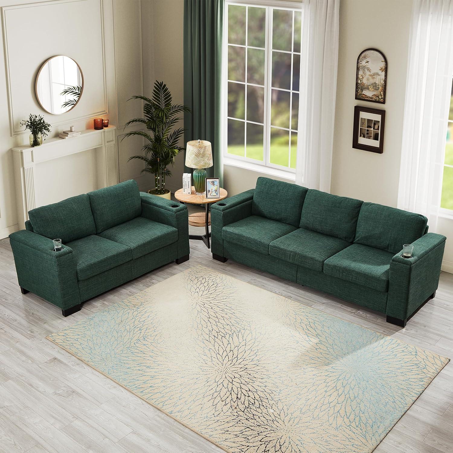 We Sit Sip And Store Green 23 Sofa Set Review