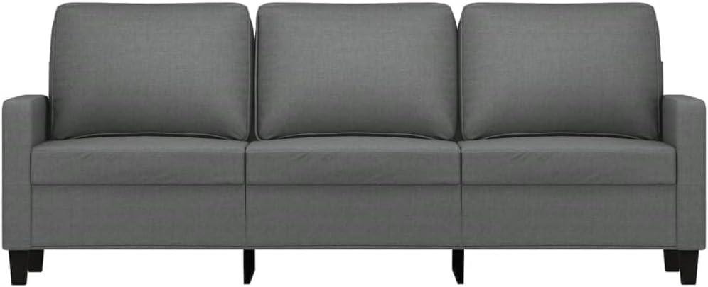 We Size Up the Dark Gray 3-Seater: Comfort & Form