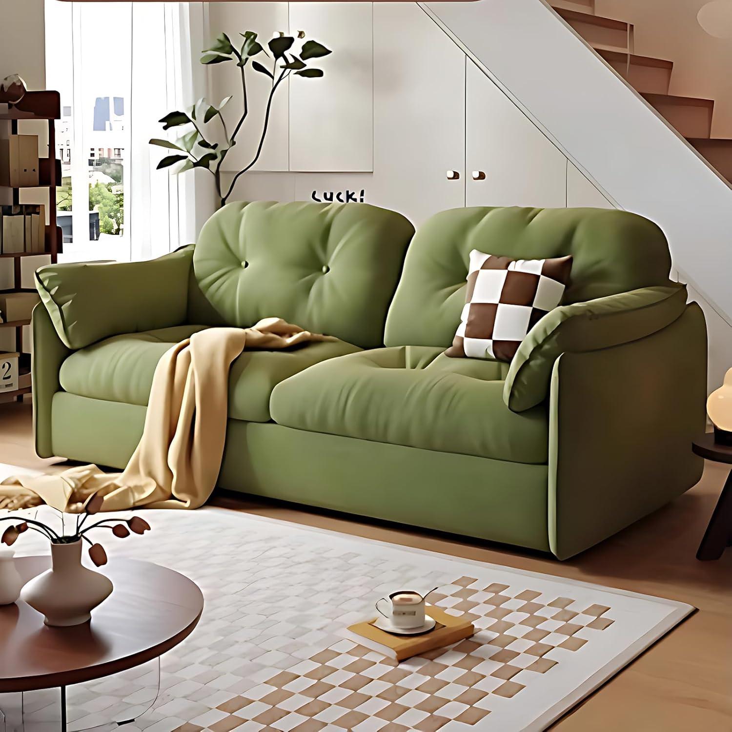 We Tested A 1083in Green Sleeper Sofa For Comfort