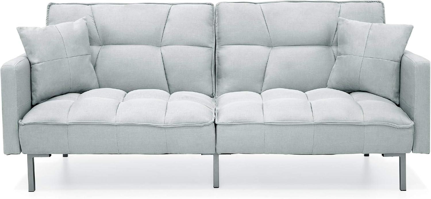 We Tested A Plush Split Back Futon For Small Spaces