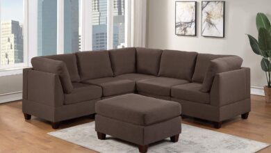 We Tested The Modular Grey Linen 6pc L Sectional