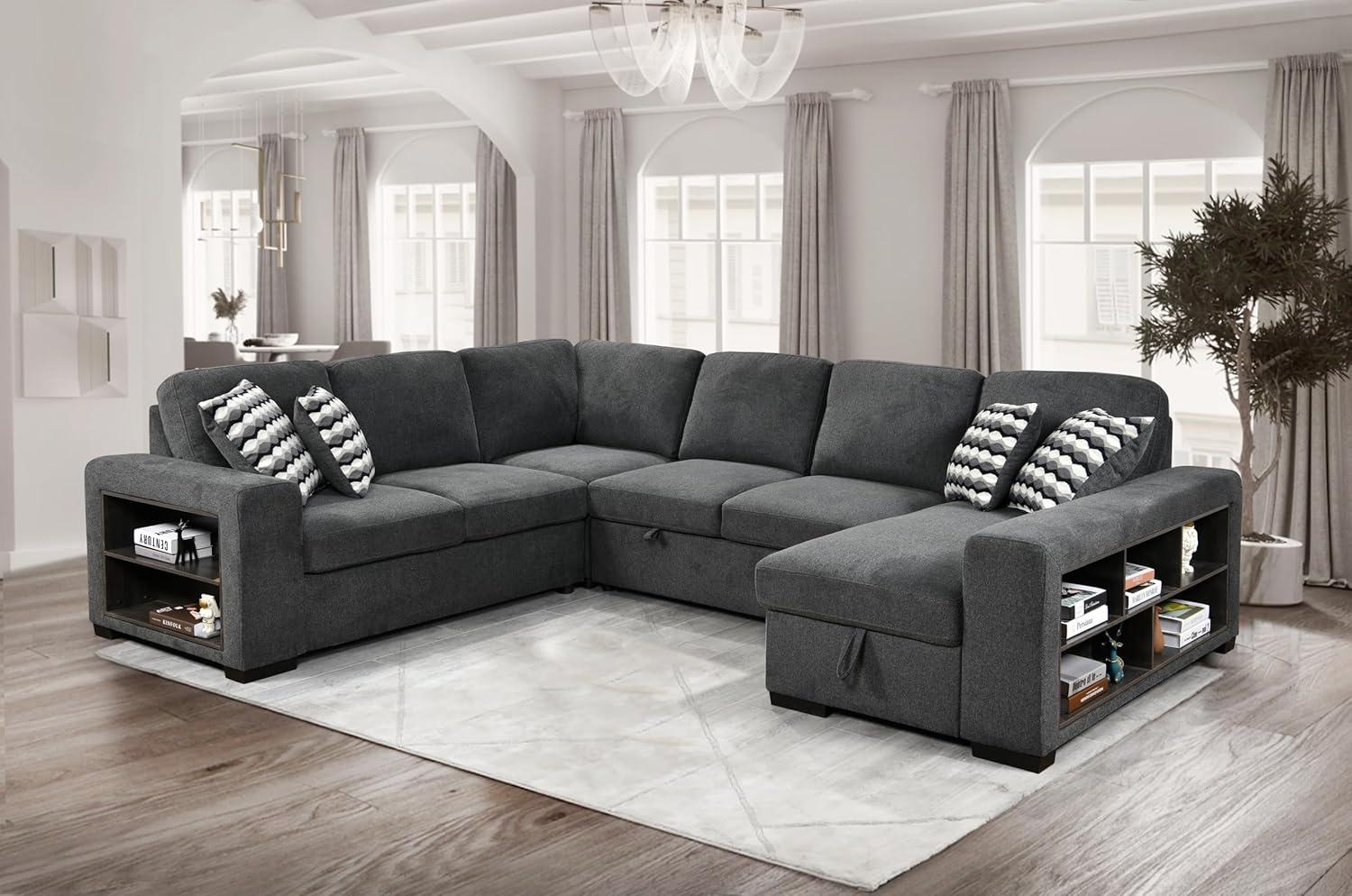 We Try The 125 U Shape Sectional Spacious Smart