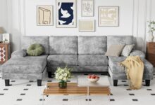 Yeshomy U Shaped Sectional Sofa Comfort Meets Modern Style