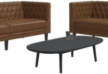 Youuihom Chesterfield Sofa Set Classic Comfort Meets Practical Style