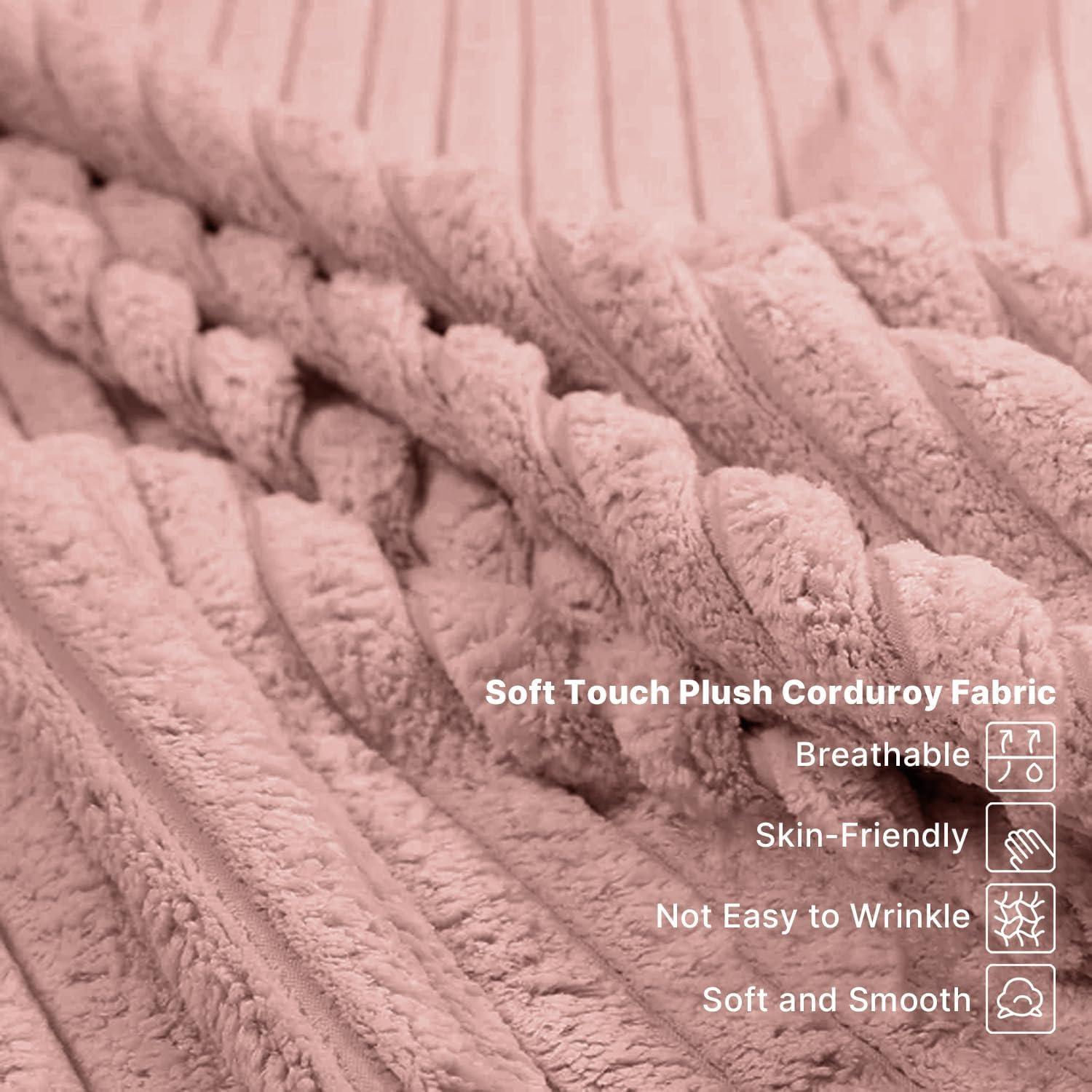 65'' Chaise Lounge Chair: roomy corduroy seat for your nook