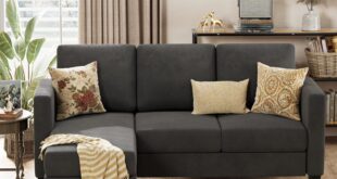 Acurax Convertible Sectional Sofa – fits your small space