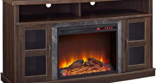 Ameriwood Home Barrow Creek Fireplace Console Your Tv Nook