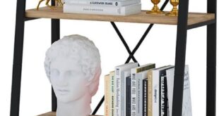 Bon Augure Farmhouse Ladder Shelf Bookcase In Your Entryway