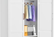 Bonusall Metal Wardrobe Cabinet 70 A Closet For Your Home