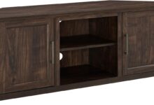 Crosley Camden Corner TV Stand for your corner spaces