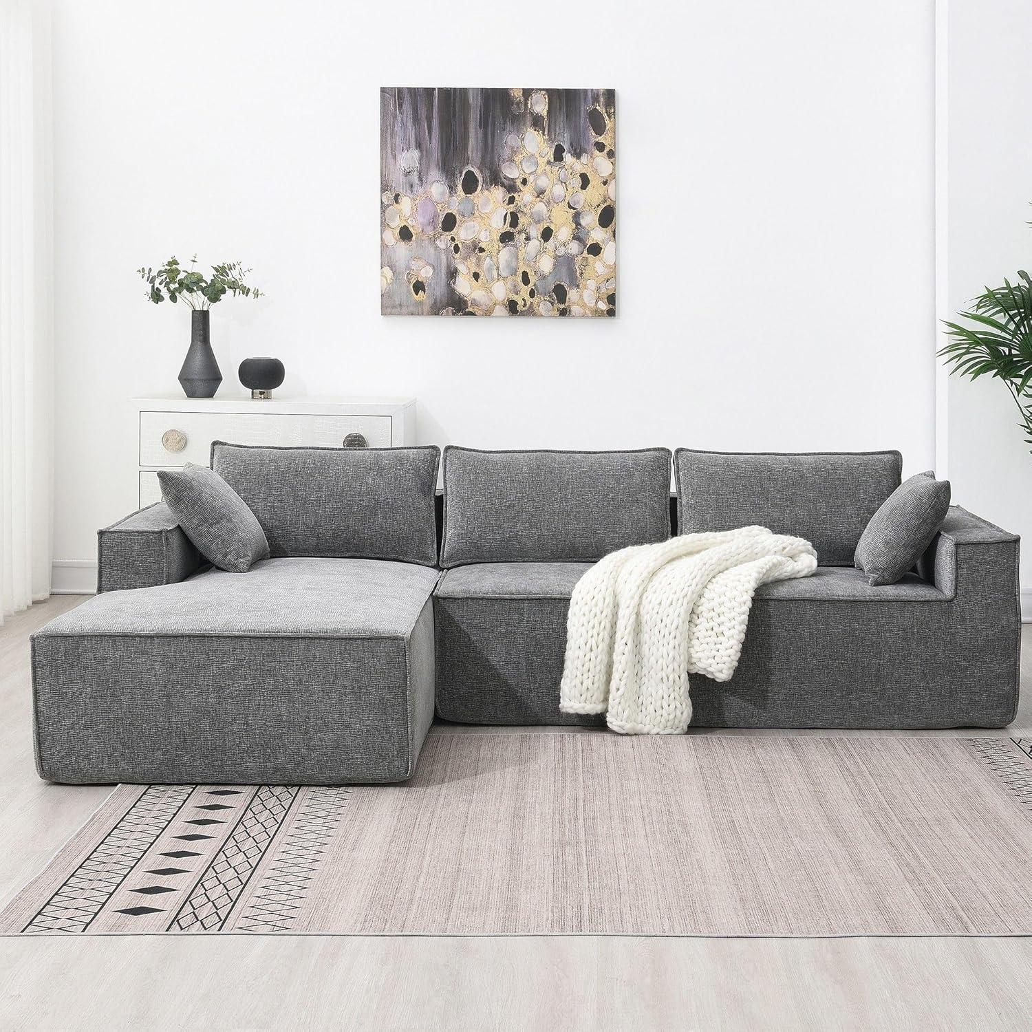 Deinppa Modern Minimalist Modular Sofa Suits Your Space