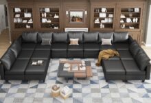 Ease Moose Faux Leather Modular Sofa How You Use It