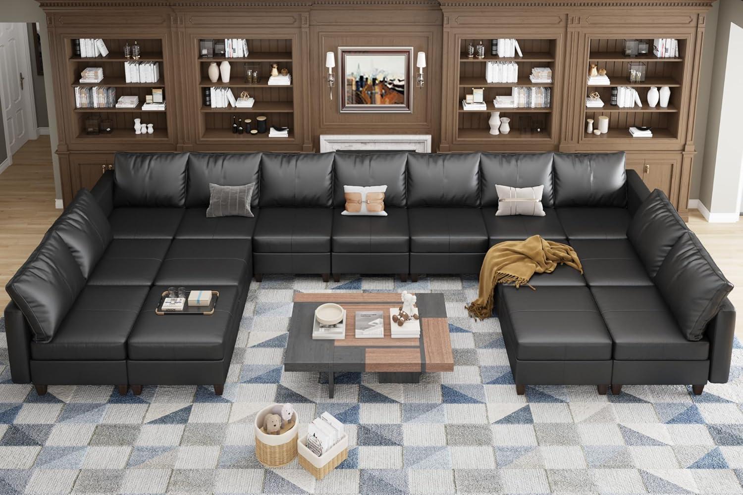 Ease Moose Faux Leather Modular Sofa How You Use It