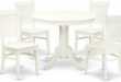 East West Furniture Antique 5 Piece How It Fits Your Nook