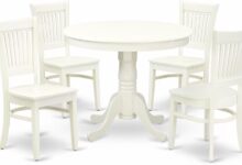 East West Furniture Antique 5 Piece How It Fits Your Nook