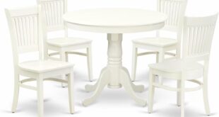 East West Furniture Antique 5 Piece How It Fits Your Nook