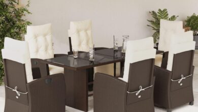 Elegant 7 Piece Patio Dining Set How It Suits Your Patio