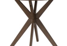 Giantex 36 Round Wood Dining Table Fits Your Small Space
