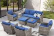 Lumiinofami 9 Piece Wicker Outdoor Set Where You Relax