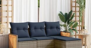 Mandloder 4 Piece Gray Patio Set Where Your Guests Linger