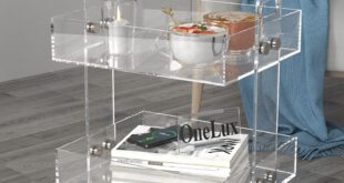 ONELUX (Flat Packed) Original Acrylic Side Table by your bed