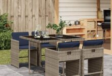Qzzced Patio Dining Set Lets You Dine On Compact Terraces
