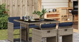 Qzzced Patio Dining Set Lets You Dine On Compact Terraces