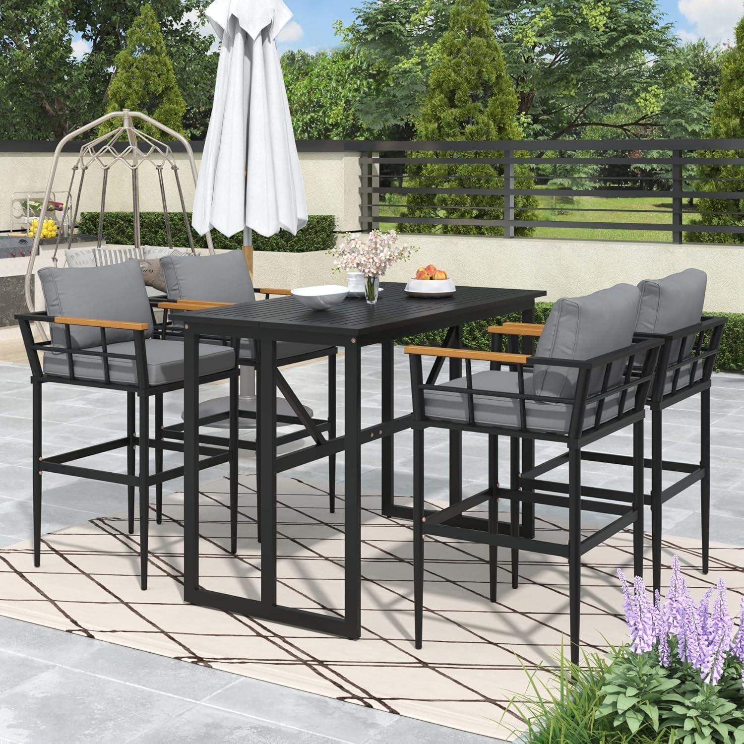 Roomfitters Steel Outdoor Dining Set How It Fits Your Patio
