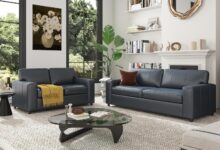 Roundhill Furniture Sakan Leather How It Fits Your Space